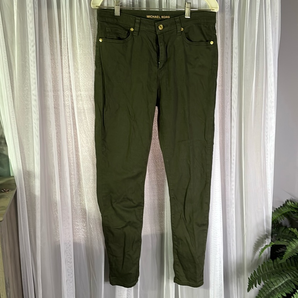 Michael Kors Olive Skinny Pants